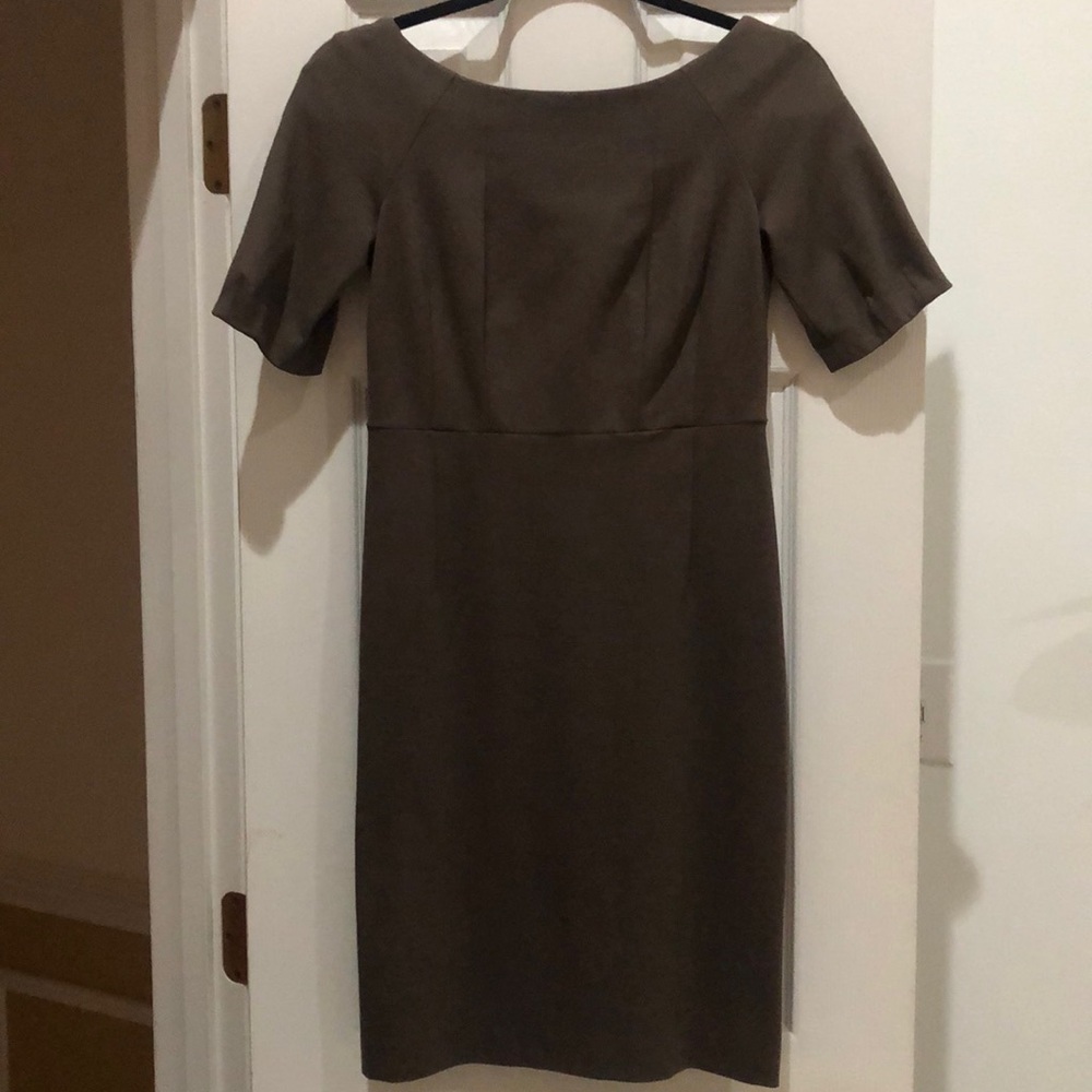 Banana Republic Ponte Boat-Neck Sheath Dress